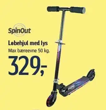 Løbehjul m. lys
