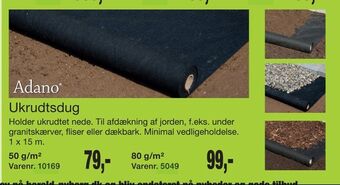 Harald Nyborg Ukrudtsdug tilbud