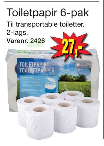 Harald Nyborg Toiletpapir 6-pak tilbud