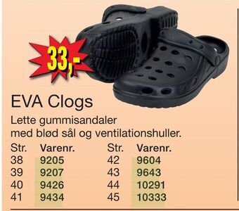Harald Nyborg EVA Clogs tilbud