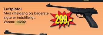 Harald Nyborg Luftpistol tilbud