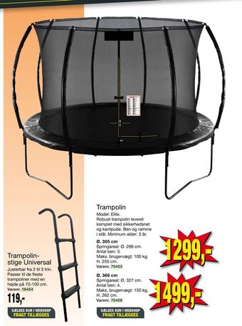 Harald Nyborg Trampolin tilbud