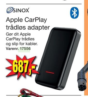 Harald Nyborg Apple CarPlay trådløs adapter tilbud