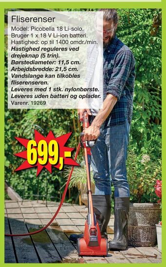 Harald Nyborg Fliserenser tilbud