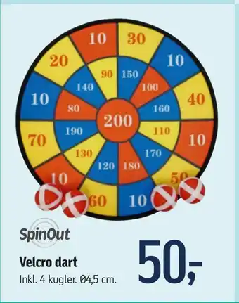 Føtex Velcro dart tilbud