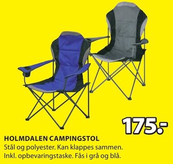 JYSK Holmdalen Campingstol tilbud