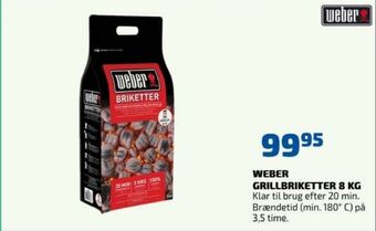 Davidsen Weber grillbriketter tilbud
