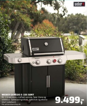 Davidsen Weber gasgrill tilbud