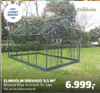Davidsen Elmholm drivhus tilbud