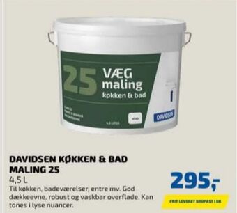 Davidsen Davidsen maling tilbud
