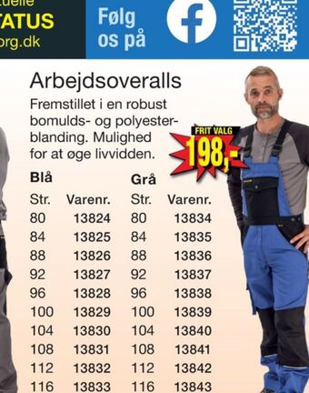 Harald Nyborg Bulloch arbejdsbukser tilbud