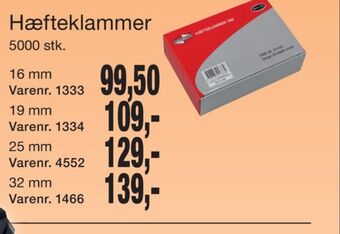 Harald Nyborg Mitsutomo hæfteklammer tilbud
