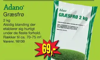 Harald Nyborg Adano græsfrø tilbud