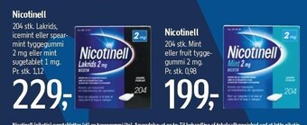 Føtex Nicotinell tilbud