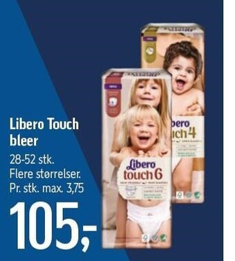 Føtex Libero Touch bleer tilbud