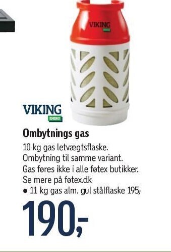 Føtex Ombytnings gas tilbud