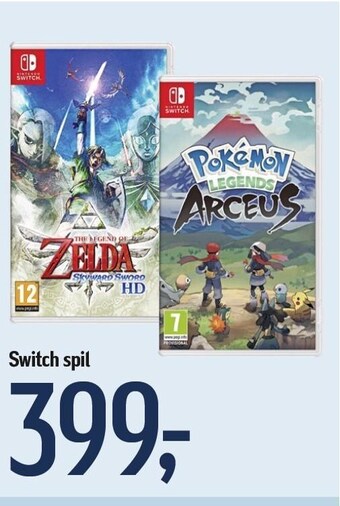 Føtex Switch spil tilbud