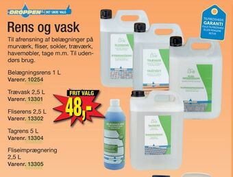 Rens og vask