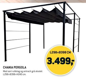 XL-BYG Chania pergola tilbud