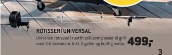 XL-BYG Rotisseri universal tilbud