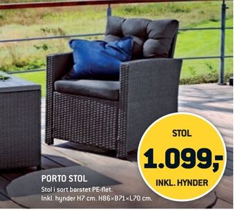 XL-BYG Porto stol tilbud