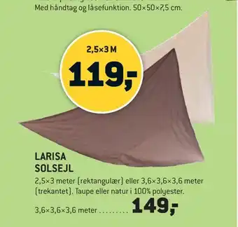 Larisa solsejl