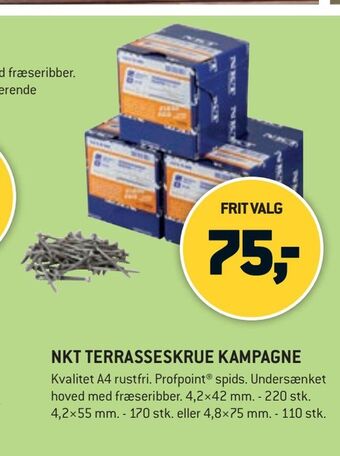 Nkt terrasseskrue kampagne