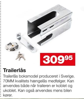 Trailerlås