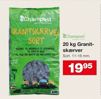 Bauhaus 20 kg Granitskærver tilbud