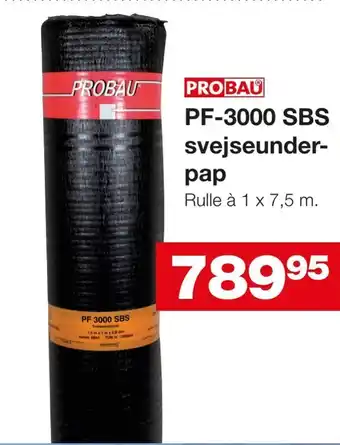 PF-3000 SBS svejseunder pap
