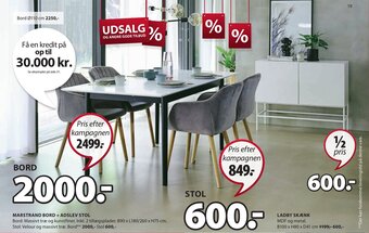 JYSK Marstrand Bord tilbud