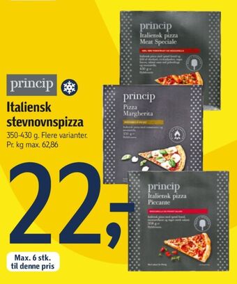 Føtex Princip pizza tilbud