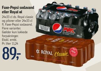 Føtex Faxe kondi sportssodavand tilbud