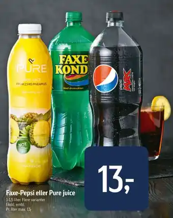 Føtex Pure juice tilbud
