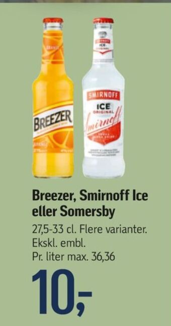 Føtex Smirnoff ice rtd-cider tilbud