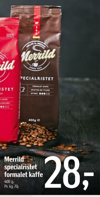 Føtex Specialristet kaffe formalet tilbud