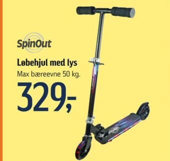 Føtex Spinout løbehjul tilbud