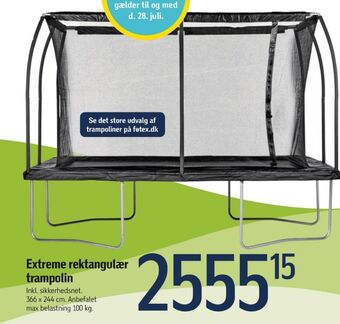 Føtex Extreme trampolin tilbud