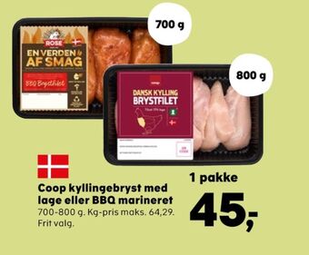 Kvickly Rose kyllingebrystfilet tilbud