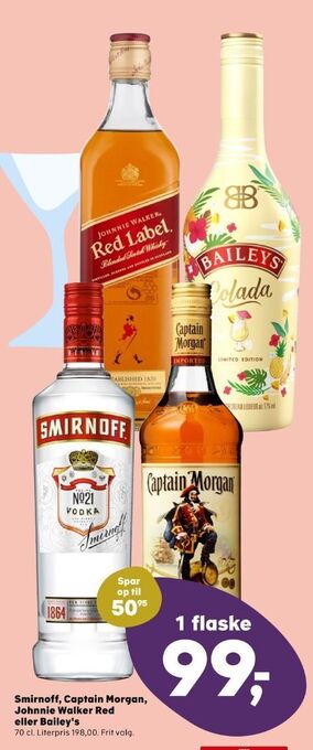 Kvickly Smirnoff vodka tilbud