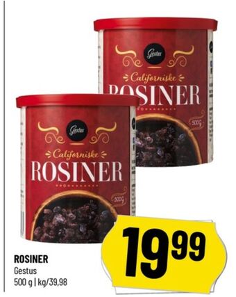 Løvbjerg Gestus rosiner tilbud