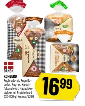 Løvbjerg Protein rugbrød-skiver tilbud