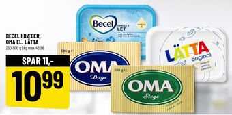 Oma margarin-fast stege