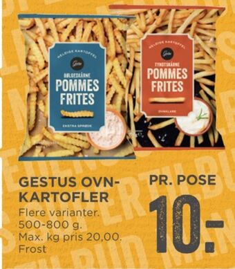 Gestus kartoffelprodukter