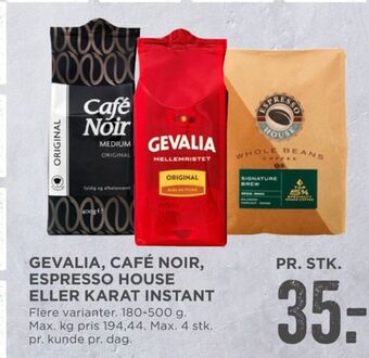 MENY Original kaffe formalet tilbud