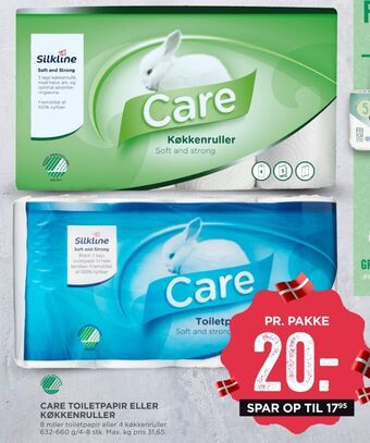 MENY Care toiletpapir tilbud