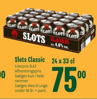 Min Købmand Classic øl tilbud