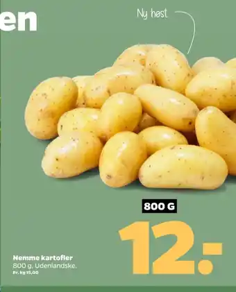 Netto De danske familiegårde kartofler tilbud