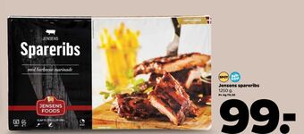 Netto Jensens spareribs tilbud