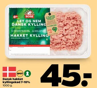 Netto Rose hakket kylling tilbud
